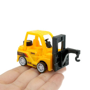 รถของเล่นแบบผลักดันและดึงกลับ รุ่นรถยก ซีรีส์ยานยนต์วิศวกรรม ของเล่นแรงเสียดทาน สำหรับไข่เซอร์ไพรส์ แคปซูลขนาด 75 มม. - Product Image 2