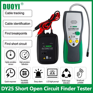DUOYI DY25 Localizador de Cortocircuitos y Circuitos Abiertos para Automóviles, Herramienta de Prueba, Rastreador de Cables, Identificador de Cables, 6-24v - Product Image 1