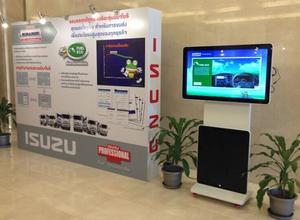 Tầng thường vụ Tactile Totem rotative màn hình cảm ứng <span class=keywords><strong>kiosk</strong></span> xoay - Product Image 5