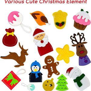 Giocattoli Montessori all'Ingrosso, Libro delle Attività Educativo a Tema Natalizio con <span class=keywords><strong>Babbo</strong></span> Natale, Regali per Bambini e Bambine - Product Image 3