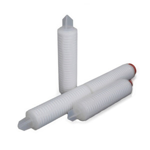 Çin Toptan Satış 0.2 Um PP Membran Filtre PP Pileli Derinlik Filtre Kartuşu 226 ile İnce Kimyasal Filtrasyon için - Product Image 5