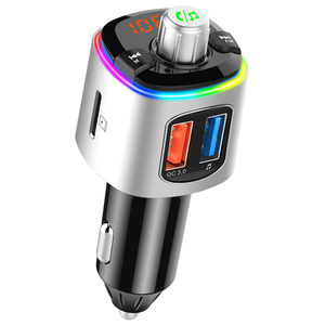 Transmisor FM Bluetooth para coche 2025 con cargador USB U Disk, compatible con Siri/Asistente de voz de <span class=keywords><strong>Google</strong></span> - Product Image 3