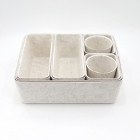 Panier de rangement multifonctionnel en feutre à ouverture supérieure pour jouets, bac de rangement en feutre pour organisateur de tiroir de placard