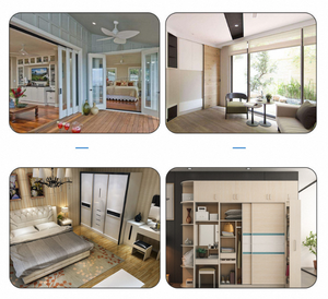Großhandel Moderne Aluminiumlegierung Geräuschlose Schiebetür-Laufrollen & Schienensystem für Hotel- und Küchengebrauch - Product Image 5
