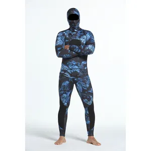 1.5 milímetros personalizado 3 milímetros Wetsuit 5 milímetros 7mm Camuflagem Homens Lady Durable Stretchy 2 Peças Traje de Mergulho Caça Submarina Wetsuit Neoprene De Surf