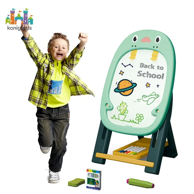 Konig Kids Juguetes Para Los Ninos Cute Penguin Baby Toys Kids Children Erase Drawing Board Double Side Kids Drawing Toys