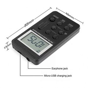 Promotion : Radio FM portable mini avec logo personnalisé, interface USB, affichage numérique, multifonction pour personnes âgées - Product Image 4