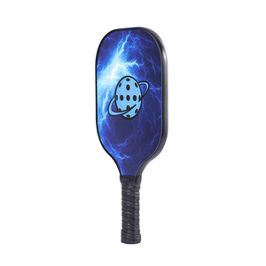 Ensemble de raquettes de pickleball avec balles et étui de transport, poignées antidérapantes, design bleu galaxie pour le jeu en plein air - Product Image 2