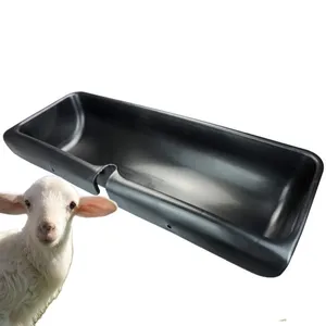 Nuovo aggiornamento Hanging sheep goat feeder bovini trogolo materiale PP vasche per mangimi per animali