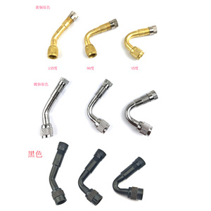VE36 <span class=keywords><strong>Valve</strong></span> Tige métallique 4292 Tube d'extension de gonflage Balance Buse de gonflage de <span class=keywords><strong>voiture</strong></span> 45/90/135 degrés - Product Image 1
