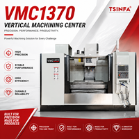 Centro de Mecanizado Vertical CNC VMC1370 de Alta Precisión con Control de 3 Ejes para Fresado de Piezas Metálicas y Fabricación Industrial