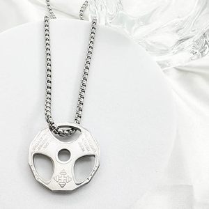 Collar de Baloncesto con Colgante en Forma de Balón, Cadena de Bambú, Acero Inoxidable, Regalo Deportivo <span class=keywords><strong>para</strong></span> Mujer, Venta al Por Mayor - Product Image 6