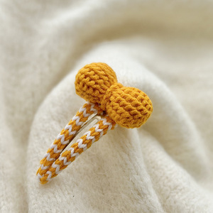 Fermagli <span class=keywords><strong>per</strong></span> Capelli Retrò in Lana <span class=keywords><strong>per</strong></span> Bambine dello Zhejiang, Clip BB con Fiocco, Accessori Dolci <span class=keywords><strong>per</strong></span> Capelli Intrecciati, Capelli Lisci e Laterali, <span class=keywords><strong>per</strong></span> il Capodanno Cinese - Product Image 3