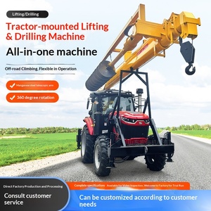 Factory Full Hydraulic 5 <b>T</b> 812 Tractor Pendant Drill All-in-One Crane Four-Wheel <b>Drive</b> Wire Rod Safety Multi-Purpose - Product Image 1