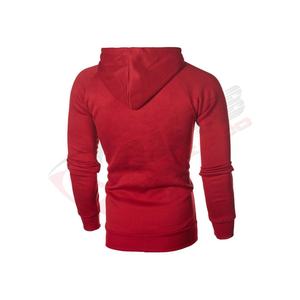 Men's Casual Sports Pullover Hoodie With Embroidered Zipper & Drawstring Autumn-Spring Winter Long Sleeve Contrast-Colors Jacket - Product Image 2