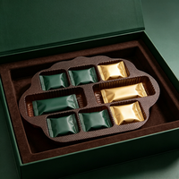 Plateau intérieur rond thermoformé multi-matériaux de qualité alimentaire, écologique et personnalisé, pour boîte cadeau de gâteau - Vente en gros