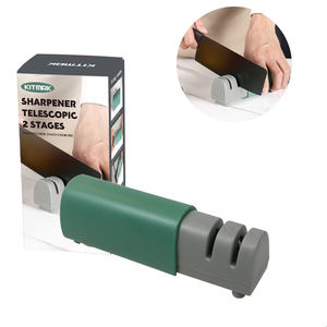 Aiguiseur de couteaux manuel à trois étapes SYH595 pour cuisine domestique, pratique, en fer, vente en gros - Product Image 6