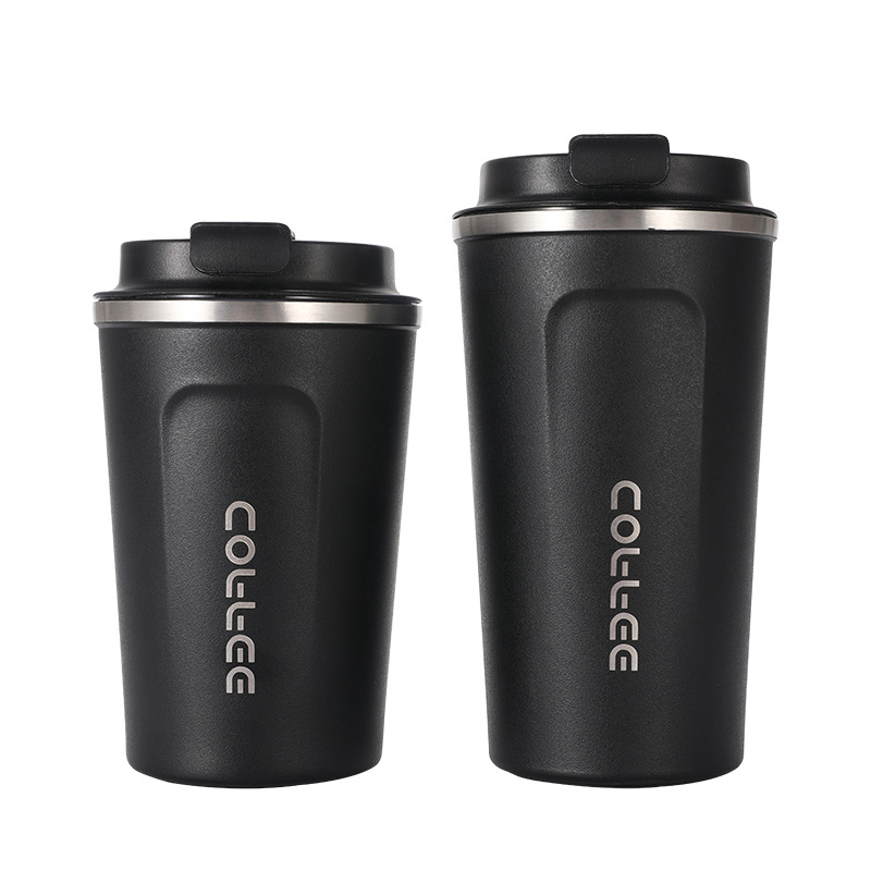 Оптовая продажа, вакуумные изолированные стаканы для кофе с двойными стенками из нержавеющей стали