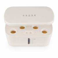 Système de culture hydroponique intelligent à 6 modules avec pompe, jardin d'herbes aromatiques d'intérieur avec éclairage LED télescopique