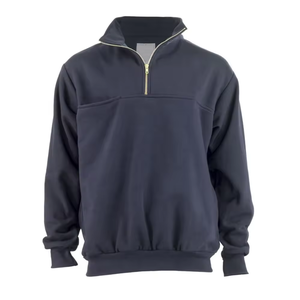 <span class=keywords><strong>Sweat</strong></span>-shirt de <span class=keywords><strong>travail</strong></span> à manches longues en polaire thermique à fermeture éclair pour homme - Product Image 2