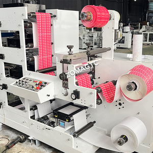 New Tốc Độ Cao Ngăn Xếp 4-Màu Tự Động Flexo Máy In Nhãn Nhựa Phim Tự Dính Giấy Cuộn Flexo In Ấn Nhãn - Product Image 2