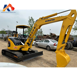 เครื่องคอมมินิโคมัทสึขนาดเล็กแบบใช้แล้ว50MR ใช้ใน5Ton เคลื่อนย้ายดินเครื่องจักรขนาดเล็ก Pc55mr พีซี50 Pc55มีสินค้าในสต็อก - Product Image 5