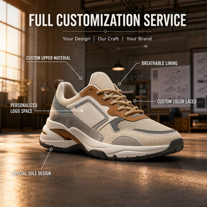 Chaussures de marche décontractées unisexes à enfiler, baskets athlétiques respirantes <span class=keywords><strong>en</strong></span> maille, semelle intermédiaire EVA à coussin épais géométrique, sangle <span class=keywords><strong>en</strong></span> TPU, logo personnalisé - Product Image 3