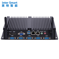 Placa Base Mini-itx Delgada sin Ventilador con CPU Celeron de Doble Núcleo J1800, LPT, PS/2 para Computadora Todo en Uno, Mini PC, PC Industrial
