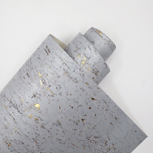 Papier peint en liège naturel véritable MY WIND, bleu ciel, style nordique, revêtement <span class=keywords><strong>mural</strong></span> de luxe pour la décoration intérieure, haute qualité - Product Image 5