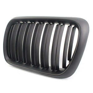 Parrilla Delantera BMW E36 en Negro Mate, Doble Línea, Plástico ABS, para Actualización de Parachoques 1997-1999 - Product Image 4