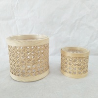 HOT Rattan Craft Fruitmand Bloemenmand Rattan dienblad
