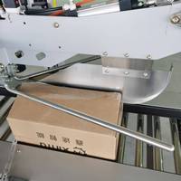 Machine de scellage automatique pneumatique numérique à haute productivité pour boîtes, vitesse réglable, scelleuse de cartons en papier avec ruban adhésif