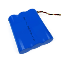 UN38.3 18650 3,7 V 8.5Ah 1S3P Paquete de batería de iones de litio recargable OEM Alto drenaje para dispositivos electrónicos de seguridad para electrodomésticos