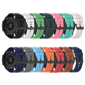 Correa de silicona de 22mm para <span class=keywords><strong>Huawei</strong></span> <span class=keywords><strong>Watch</strong></span> <span class=keywords><strong>GT</strong></span> 3 <span class=keywords><strong>46mm</strong></span>/<span class=keywords><strong>GT</strong></span> <span class=keywords><strong>Runner</strong></span>, reloj deportivo, pulsera de muñeca, correa de repuesto, accesorios para reloj inteligente - Product Image 3