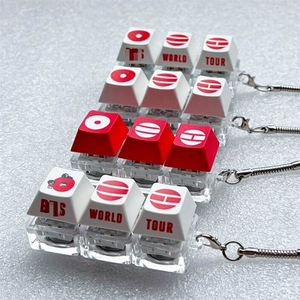 Llavero creativo Kpop con diseño de tecla, colgante para llavero, probador de interruptores de teclado para bolsos, regalo - Product Image 1