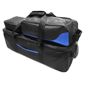 <span class=keywords><strong>Sac</strong></span> de <span class=keywords><strong>Bowling</strong></span> <span class=keywords><strong>Vintage</strong></span> à 3 balles pour hommes, ensemble de 3 boules, personnalisé, fabricants, vente en gros - Product Image 4