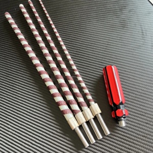 MARCH Alésoir <span class=keywords><strong>de</strong></span> canne à pêche en alliage trempé ultra-affûté pour l'élargissement lisse des trous - Product Image 6