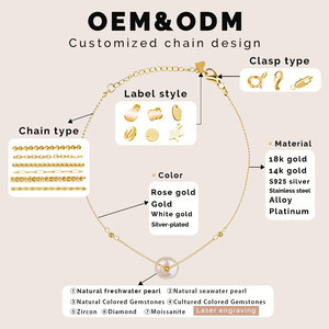 Muses Jewels – Bijoux de mode personnalisés, vente directe d'usine, collier et bracelet en alliage d'argent 925 plaqué or et <span class=keywords><strong>platine</strong></span>, avec gemmes - Product Image 4