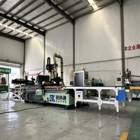 Router CNC de Carga y Descarga Automática 2000*4000mm, Máquina de Grabado en Madera CNC para Línea de Producción de Muebles