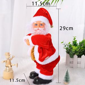 Jouets de Noël animés avec Père Noël dansant et chantant, jouets de Noël animés avec Père Noël qui danse et qui fait vibrer les fesses pour les enfants - Product Image 4