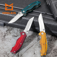 Couteau à lame fixe de style Nusi pour l'extérieur, coupe-fruits portable, outil utilitaire EDC, petit outil de découpe pour unboxing