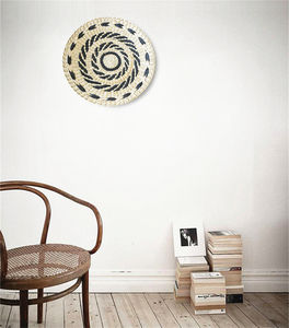 Plaques murales décoratives noires, articles de décoration, enfants de la collection Bali <span class=keywords><strong>Home</strong></span> Decors, ensembles de paniers, bols de style bohème, tissu fantaisie, grille de maison - Product Image 6