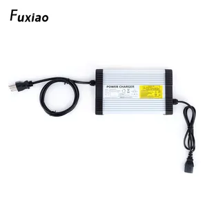 Fuxiao快速锂电池充电器42V 5A 8A 10A锂离子适配器，用于36v踏板车电池组Ebike高尔夫球车