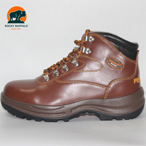 <span class=keywords><strong>Rocky</strong></span> Buffalo Chaussures à bout en acier semi-Goodyear de haute qualité Chaussures de sécurité unisexes en cuir de première couche pour l'été, l'hiver et <span class=keywords><strong>le</strong></span> printemps - Product Image 2