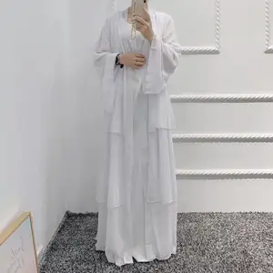 승진 저렴한 패션 Femme 로브 아랍 터키 이슬람 의류 두바이 기모노 여성 Abaya