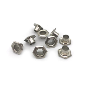 Fabricante de ojales, venta al por mayor, ojales de zapatos hexagonales de metal <span class=keywords><strong>para</strong></span> <span class=keywords><strong>calzado</strong></span> - Product Image 3