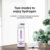 Bouteille d'eau hydrogénée professionnelle 2000PPB, membrane SPE PEM DuPont, générateur d'H2 moléculaire à haute concentration, directement de l'usine