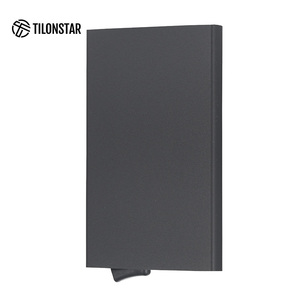 TILONSTAR TVC100A Business <b>Smart</b> Anti-RFID Aluminum Case MInimalist Pop up Bank Credit Card Holder for Women Men Daily - Product Image 2