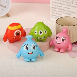 Juguete antiestrés de monstruo blandito TPE para niños, juguetes relajantes unisex para bebés - Product Image 3