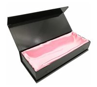 Boîtes d'emballage rigides en carton noir mat magnétique personnalisées de luxe pour vêtements, électronique, cadeaux d'entreprise